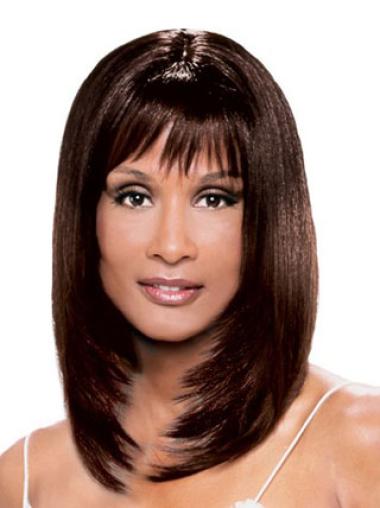 Lace Front Halflang Fabelachtig Beverly Johnson Pruik