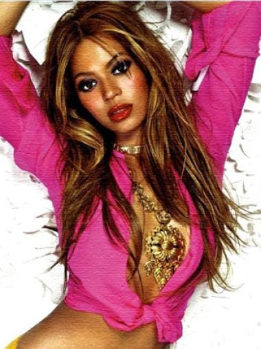 Lace Front Lang Populair Beyonce Pruik