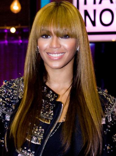 Lace Front Lang Ideaal Beyonce Pruik