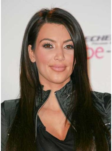 Lace Front Lang Aangenaam Kim Kardashian Pruik
