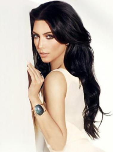 Lace Front Lang Betaalbare Kim Kardashian Pruik