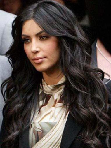 Lace Front Lang Mooi Kim Kardashian Pruik
