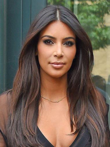 Lace Front Lang Voortreffelijk Kim Kardashian Pruik