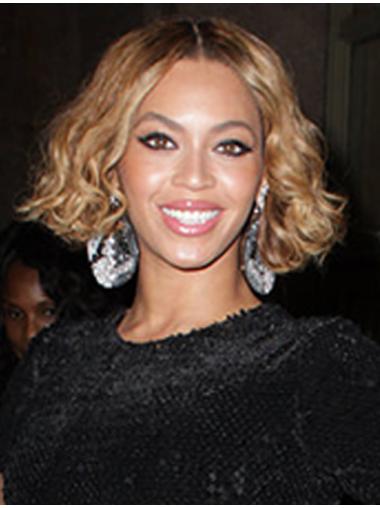 Ideaal Krullen Blonde Beyonce Pruik