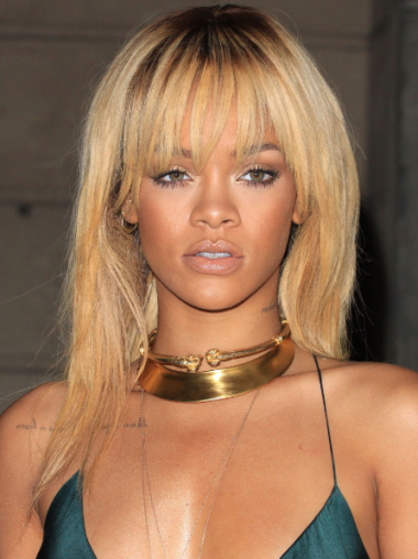 Lace Front Lang Zacht Rihanna Pruik