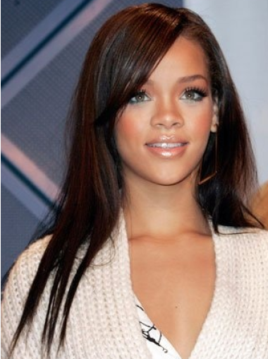 Lace Front Lang Betoverend Rihanna Pruik
