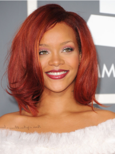 Lace Front Halflang Indrukwekkend Rihanna Pruik