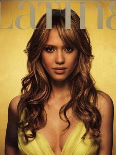 Lace Front Lang Goed Jessica Alba Pruik