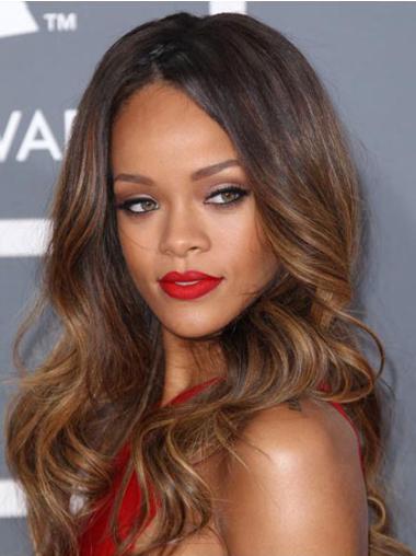 Lace Front Lang Aangenaam Rihanna Pruik